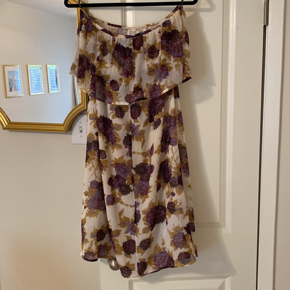 Strapless, Floral, Volcom Dress - Picture 2 of 3